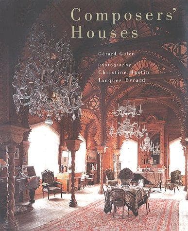 Cover of Composers' houses by Gérard Gefen