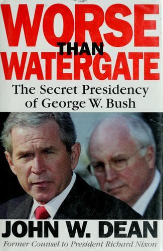 Cover of Worse than Watergate by John W. Dean