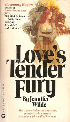 Cover of Un furieux amour by Jennifer Wilde