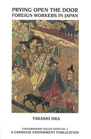 Cover of Prying open the door by Takashi Oka