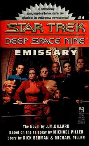 Cover of Emissary by J. M. Dillard