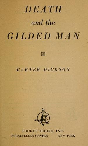 Cover of Gilded Man by John Dickson Carr