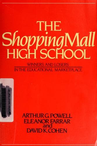 Cover of The shopping mall high school by Powell, Arthur G