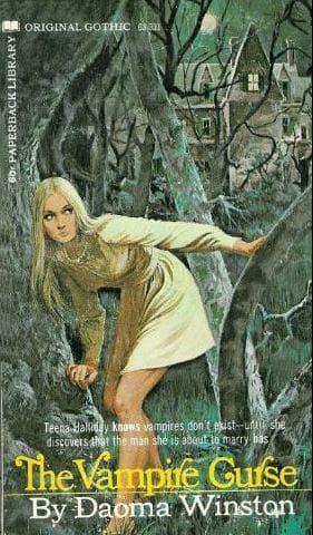 Cover of The Vampire Curse by Daoma Winston
