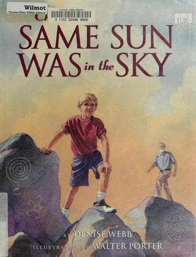 Cover of The same sun was in the sky by Denise Webb