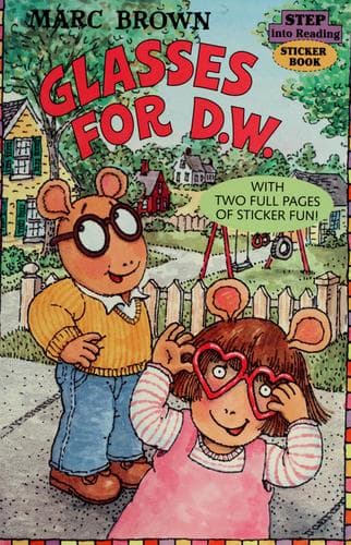 Cover of Glasses for D.W by Marc Brown