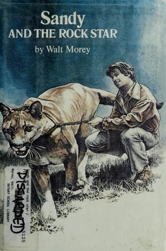 Cover of Sandy and the rock star by Walt Morey