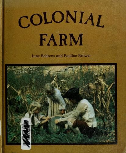 Cover of Colonial farm by June Behrens