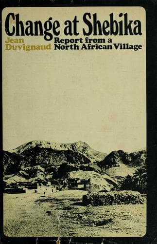 Cover of Chebika by Jean Duvignaud