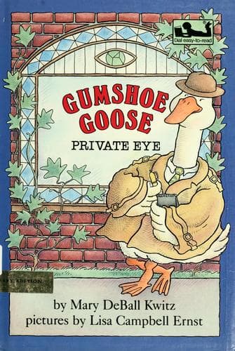 Cover of Gumshoe Goose, private eye by Mary DeBall Kwitz