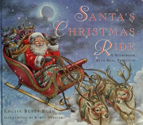 Cover of Santa's Christmas ride by Louise Betts