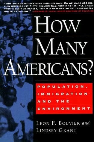 Cover of How many Americans? by Leon F. Bouvier