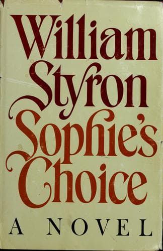 Cover of Sophie’s Choice by William Styron