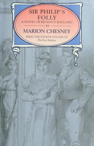 Cover of Sir Philip's Folly by Marion Chesney