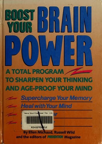 Cover of Boost your brain power by Ellen Michaud