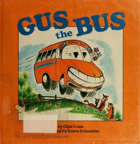 Cover of Gus the bus by Olga Cossi