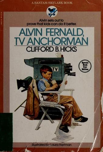 Cover of Alvin Fernald, TV Anchorman by Clifford B. Hicks