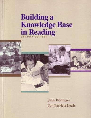 Cover of Building a knowledge base in reading by Jane Braunger