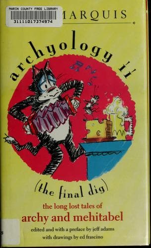 Cover of Archyology II by Don Marquis