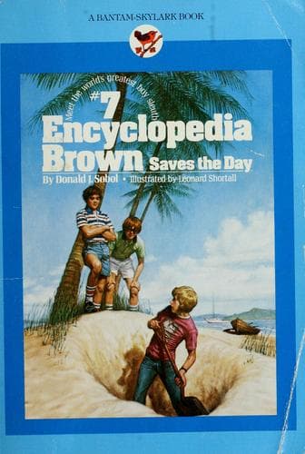 Cover of Encyclopedia Brown Saves the Day by Donald J. Sobol
