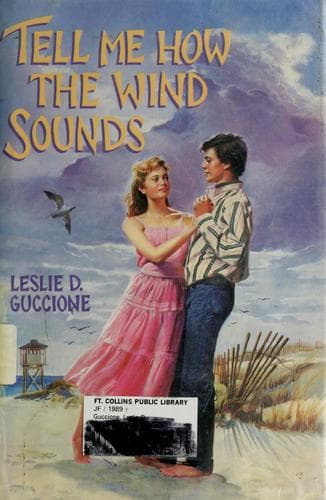 Cover of Tell me how the wind sounds by Leslie D. Guccione