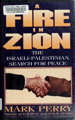 Cover of A fire in Zion by Mark Perry