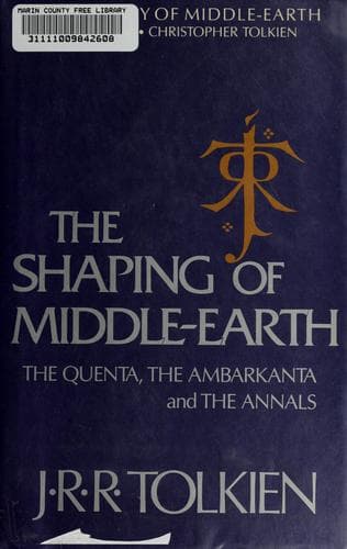 Cover of The Shaping of Middle-Earth by J.R.R. Tolkien