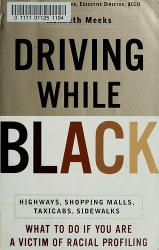 Cover of Driving while black by Kenneth Meeks