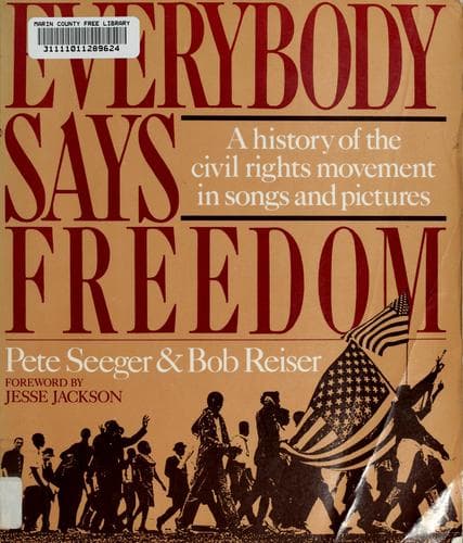Cover of Everybody says freedom by Pete Seeger