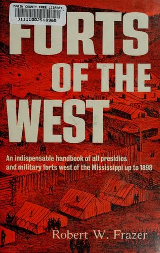 Cover of Forts of the West by Robert Walter Frazer