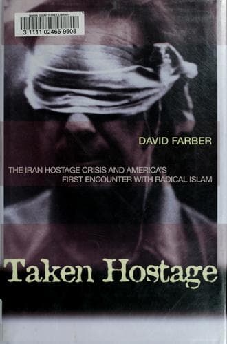 Cover of Taken hostage by David R Farber