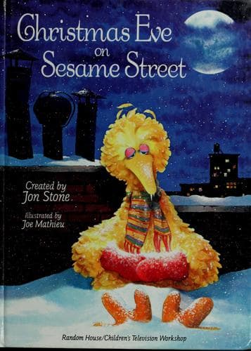 Cover of Christmas Eve on Sesame Street by Jon Stone