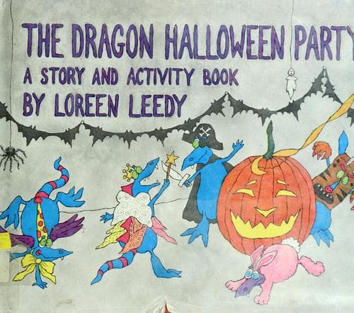 Cover of The Dragon Halloween Party by Loreen Leedy