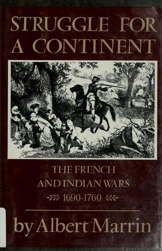 Cover of Struggle for a continent by Albert Marrin