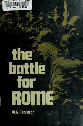 Cover of The Battle for Rome by Jackson, W. G. F. Sir