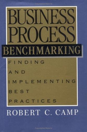 Cover of Business process benchmarking by Robert C. Camp