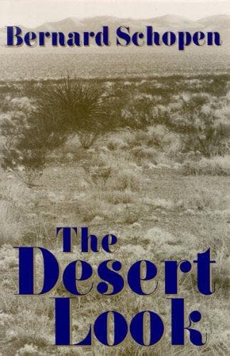 Cover of The desert look by Bernard Schopen