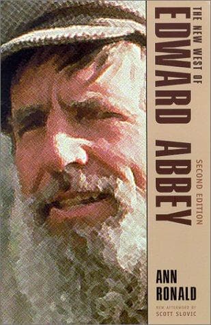 Cover of The New West of Edward Abbey by Ann Ronald