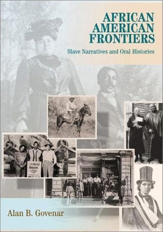 Cover of African American frontiers by Alan B. Govenar