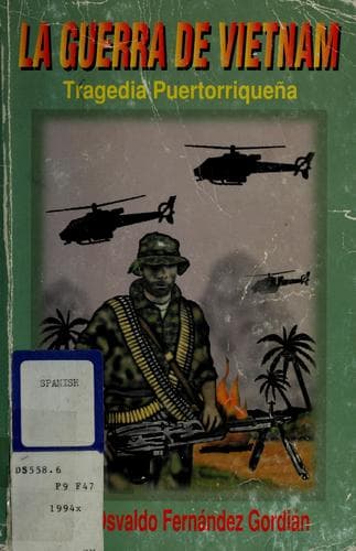 Cover of La guerra de Vietnam by Osvaldo Fernández Gordián