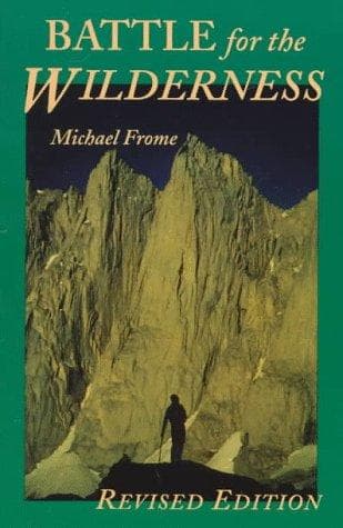 Cover of Battle for the wilderness by Michael Frome