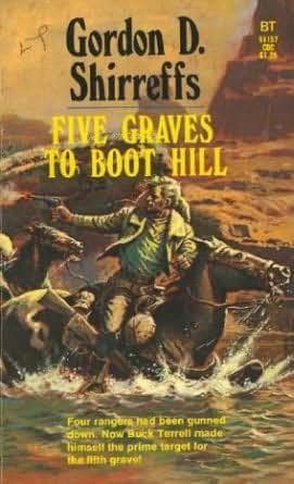 Cover of Five Graves to Boot Hill by Gordon D. Shirreffs