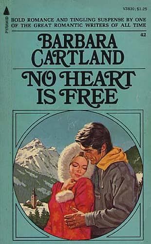 Cover of No Heart is Free by Barbara Cartland