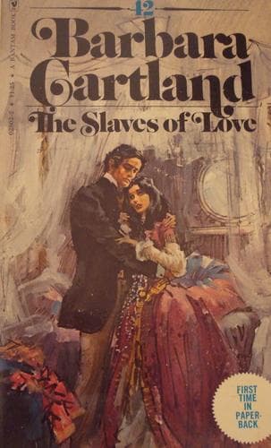 Cover of The Slaves of Love by Barbara Cartland