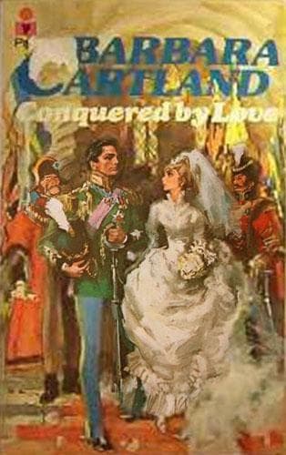 Cover of Conquered by Love by Barbara Cartland
