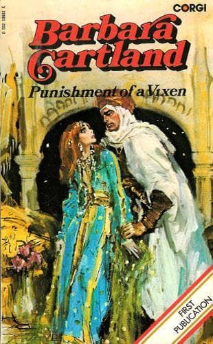 Cover of Punishment of a Vixen by Barbara Cartland