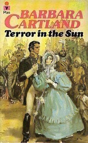 Cover of Terror in the Sun by Barbara Cartland