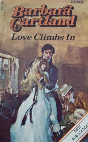 Cover of Love Climbs In by Barbara Cartland