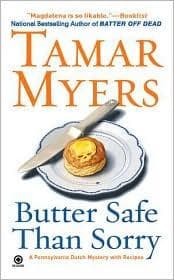 Cover of Butter safe than sorry by Tamar Myers