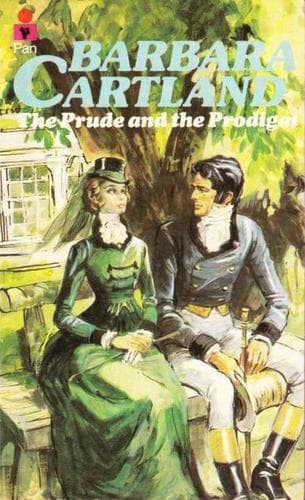 Cover of The Prude and the Prodigal by Barbara Cartland